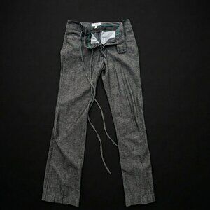 Banana Republic Martin Fit Dress Pants Size 6 Long Gray Trouser Pants
